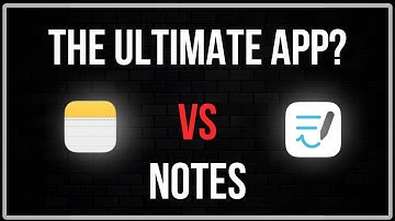 Apple Notes vs Goodnotes 6 - Which Note App Is Better in 2025?