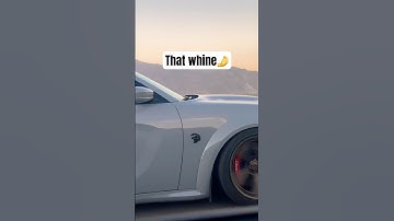 Crazy whine in a Hellcat Charger fly by 🎶🔊 #flyby #hellcat #charger #srt