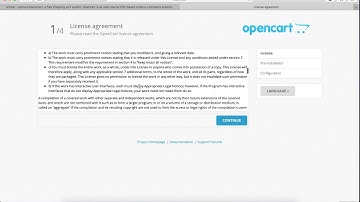 Instalasi Aplikasi OpenCart Bahasa Indonesia