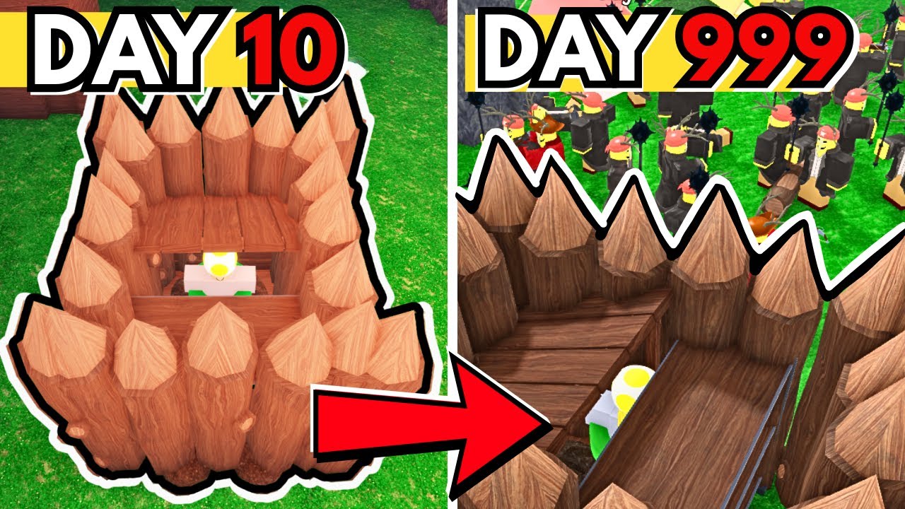 Я построил самую крошечную и безопасную базу AFK в 99 Nights in the Forest! Roblox