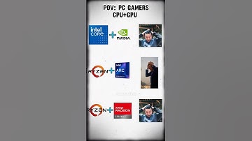 WHAT IS THE BEST COMBINATION OF CPU and GPU? #pc #gamingpc #pcbuild #shorts