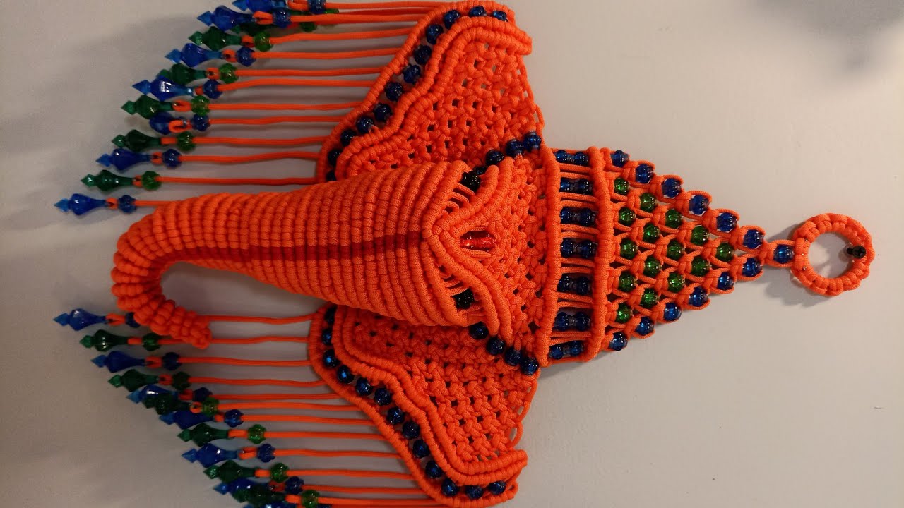 Macrame Ganesha | How to make Macrame Ganpati? @anishas craft