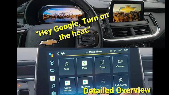Scopri il nuovo sistema di infotainment della Chevrolet con Google incorporato