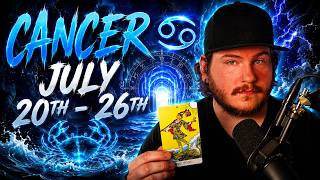CANCER - "Time to Surrender to NEW experiences" July 20th - 26th Tarot