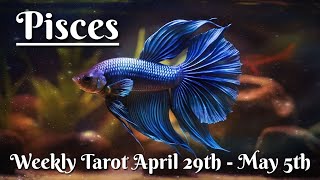 ♓︎ Pisces | The Breakthrough You Need! | Weekly Tarot Forecast April 29th - May 5th