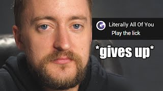 Thumbnail for I asked you for questions. You asked for the licc.