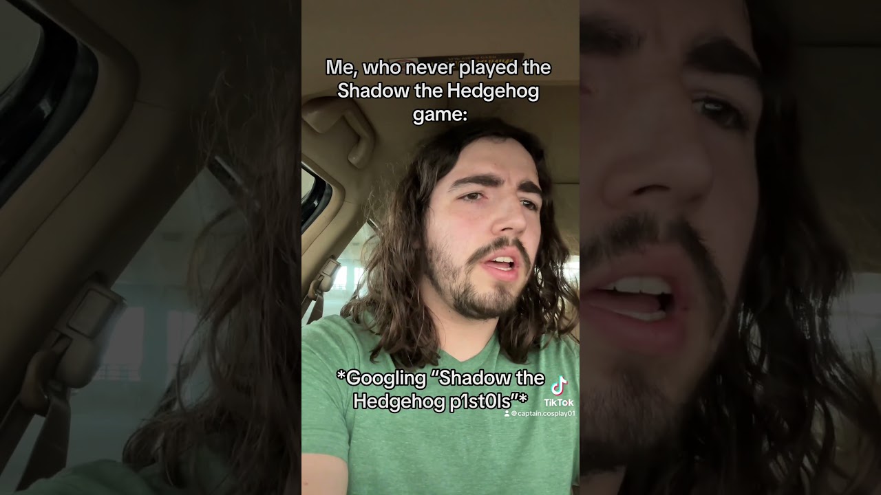 They Gave the Hedgehog an MP5?!  #sonicthehedgehog #shadowthehedgehog #cosplay