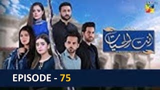 Antul Hayat - Episode 75 - 15th Oct 2022 - HUM TV DRAMA - Ahad Dramas TV