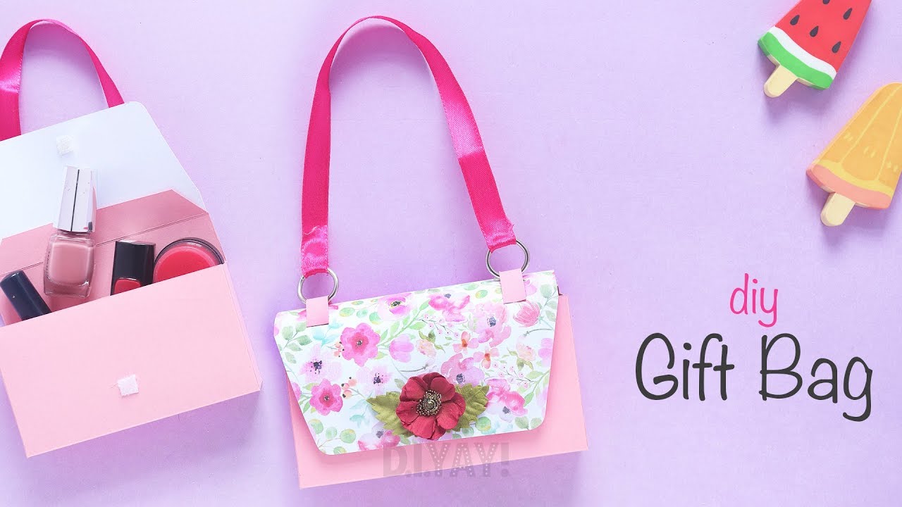 DIY Gift Bag | Gift Ideas | Paper Craft - YouTube