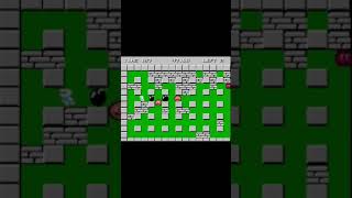 #bomberman traped enemy in Stage 8 ##dynablaster #nintendo #gaming #gameshorts #games