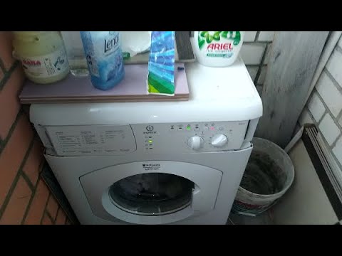 Indesit Wisl 92 - wash 60 degrees - YouTube