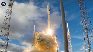 UP CLOSE! An Atlas 5 rocket launches a pair of SES satellites from Pad 41..