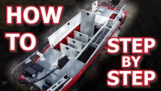 HOW TO Build a Jon Boat to Bass Boat Conversion! STEP by STEP Instructions!