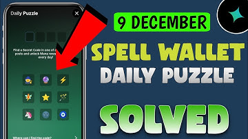 Spell Wallet Daily Puzzle Today 9 December || Spell Wallet Puzzle || Today Spell Wallet Daily Puzzle