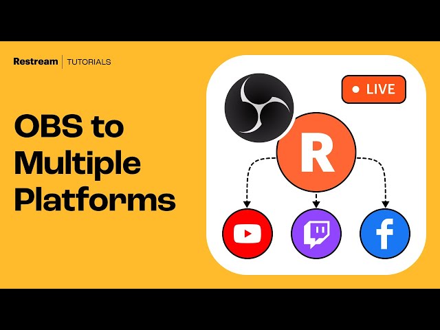 How to Live Stream to  using OBS Studio - OTTVerse
