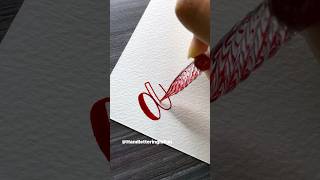 Real time lettering! #shorts #calligraphy #lettering #handlettering #moderncalligraphy #letters #art screenshot 3