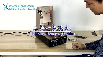2016 Newest 3 in 1 Polarizer Remover & LCD Separator Machine #TBK 318