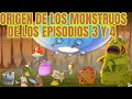 Origen de todos los monstruos de los episodios 3 y 4 de Swamp Attack