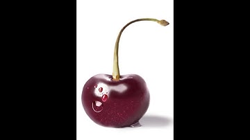 Procreate iPad Drawing - Ultra-realistic Cherry