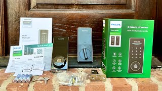 Philips Smart Lock - REVIEW + HOW TO INSTALL