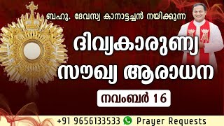 DIVINE MERCY HEALING ADORATION (16/Nov/2023 ),ദിവ്യകാരുണ്യ സൗഖ്യ ആരാധനാ.