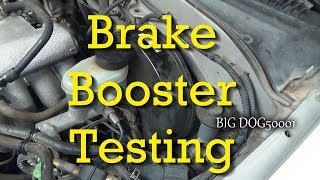 How to Test For a Bad Brake Booster / Brake Booster Testing screenshot 4