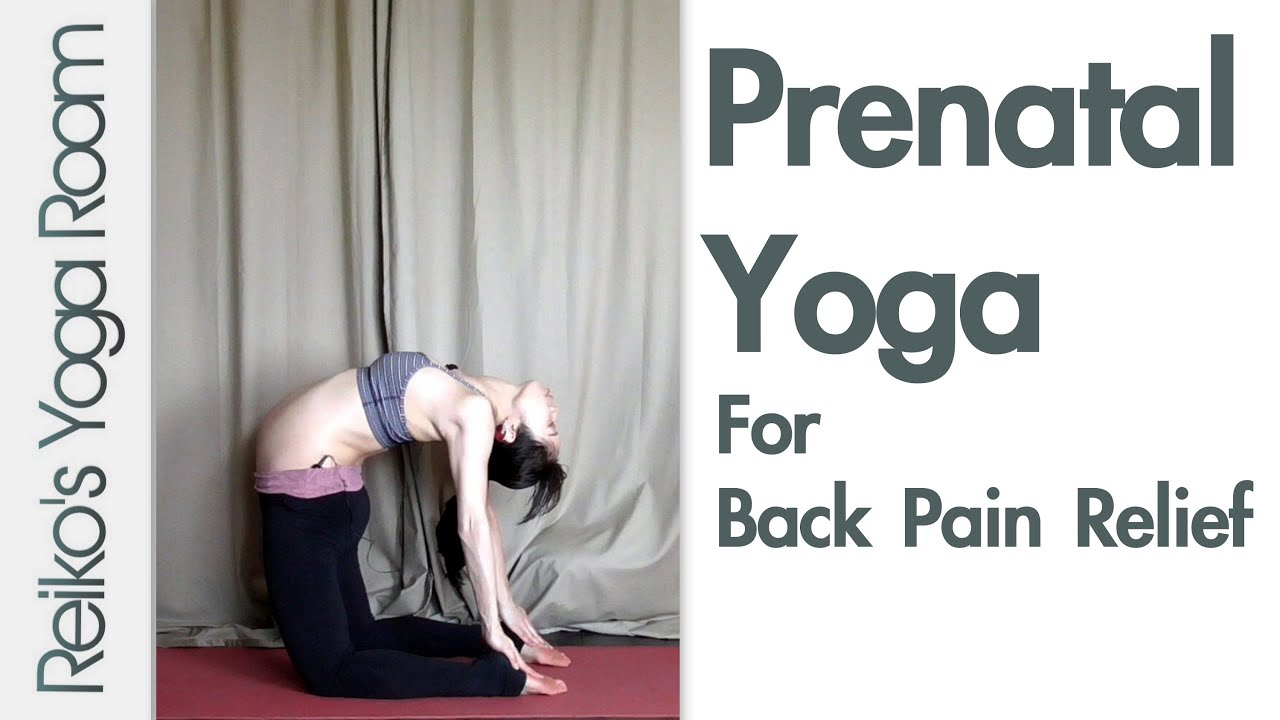 Prenatal Yoga for Back Pain Relief YouTube