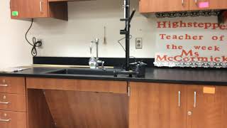 Projectile Lab Part 2 - video part 1