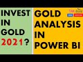 Is GOLD a Good Investment? POWER BI Analysis by TAIK18 [2021]