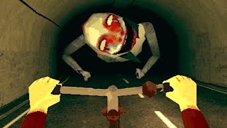 Burger & Frights - A Terrifying Bike Riding PS1 Styled Horror Game where a Burger Run Goes Bad!