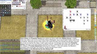 [KRO] Ragnarok Online: Axe Meister 4th Class Skill Overview