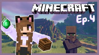 Chaotic Villagers | Minecraft Let's Play | Ep 4