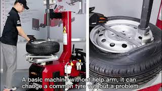Best Tire Changer and Help Arm Combos Roll Out in Safety - Unite Automotive Equipment