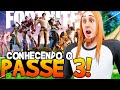 REAGINDO AO NOVO PASSE DE BATALHA 3 CAPÍTULO 4 - FORTNITE BATTLE ROYALE