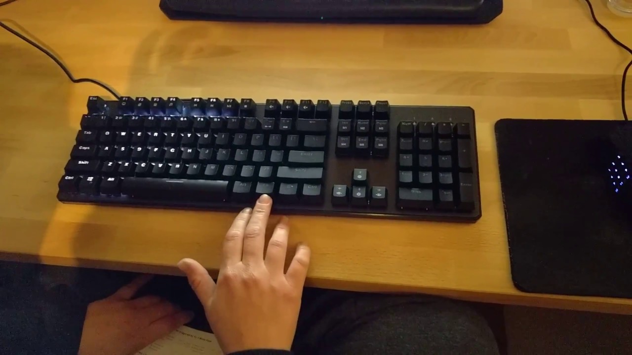 TECWARE Phantom RGB Backlit 104 Mechanical Keyboard