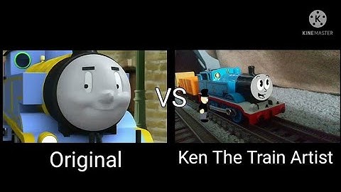 Thomas The Unstoppable Tank Engine by Ken The Train Artist Part 1 (Scene Comparisons)