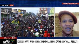 Kenyans await Raila Odinga's next challenge of the electoral results