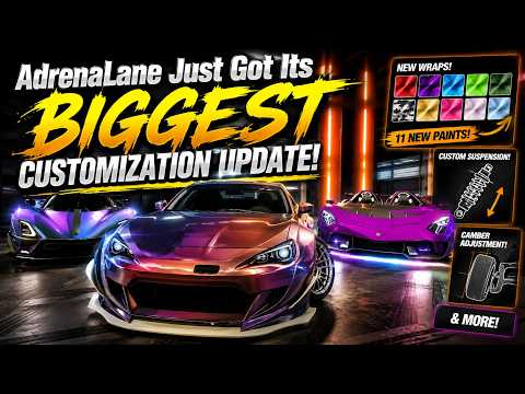 The NEW AdrenaLane Customization Update is INSANE!