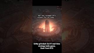 Gritty grimdark Sci-Fi RTS indie game, Dust Front RTS, set in a world of endless wars! #gaming
