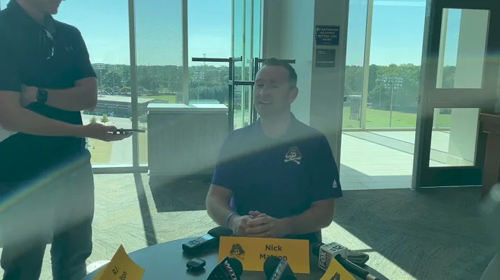 ECU Basketball Media Day: Assistant coach Nick Mat...