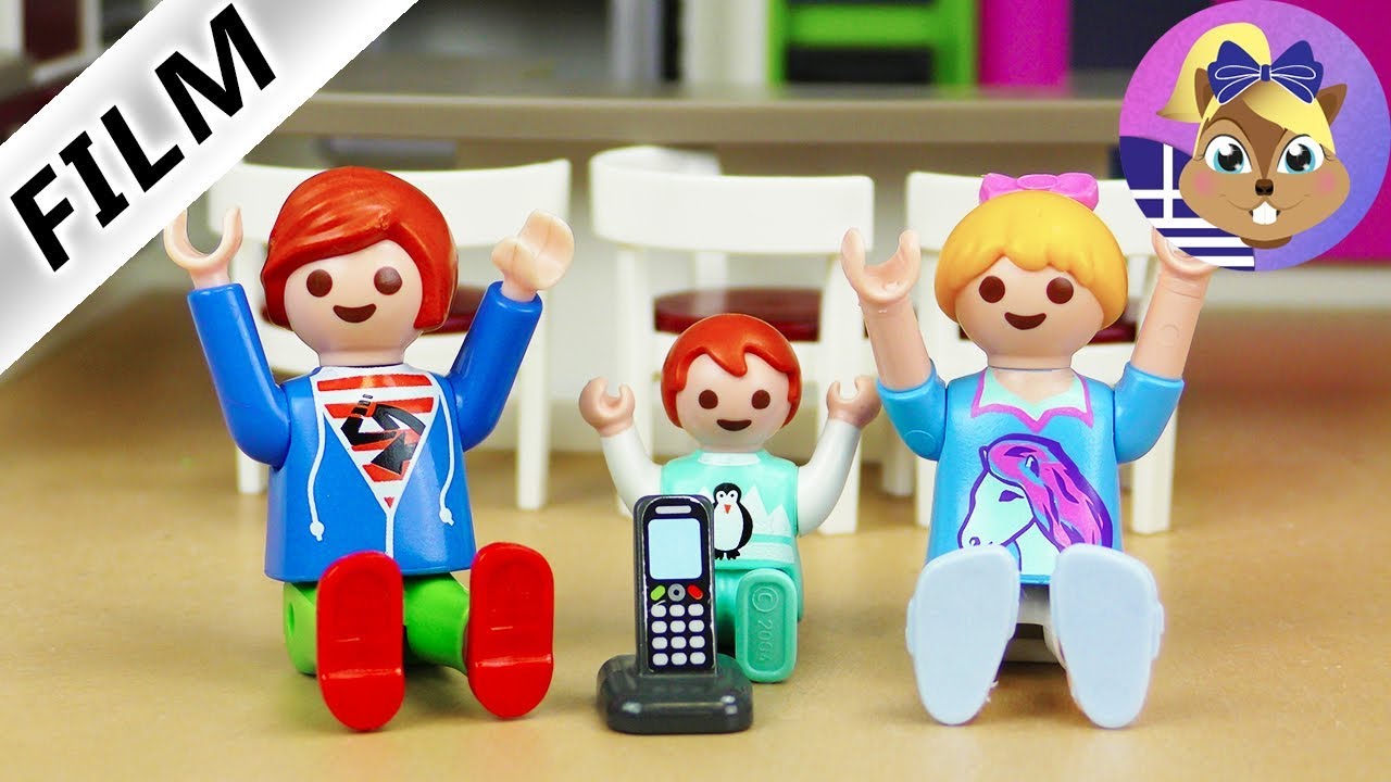 Playmobil ταινία:Το φοβεριστικό τηλεφώνημα!Ποιός κάνει φάρσες στην οικογένεια Περιστέρη;