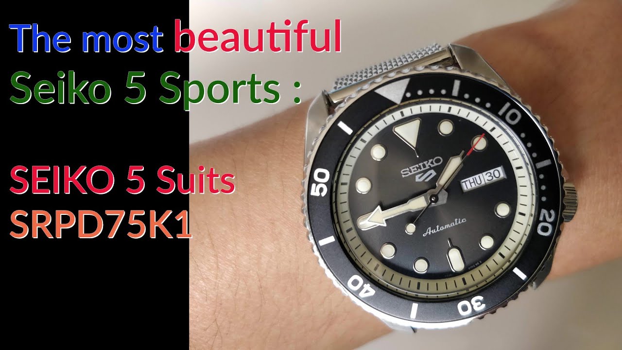 SEIKO Matchup: SKX vs 5KX (Seiko 5 sports SRPD73K1) - YouTube