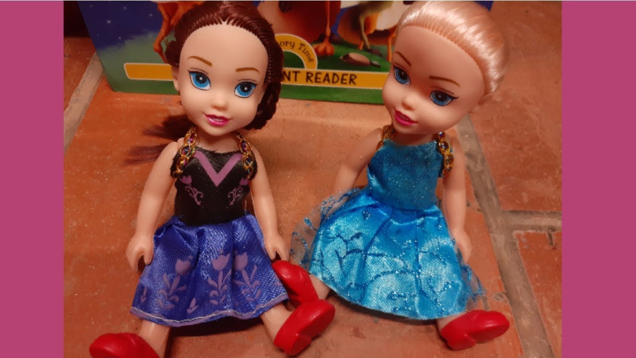 Elsa and Anna Toys | Playing with elsa and anna toys - YouTube