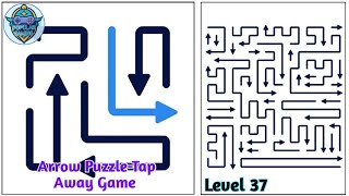 Arrow Puzzle: Tap Away Game Level 37 Gameplay Solution