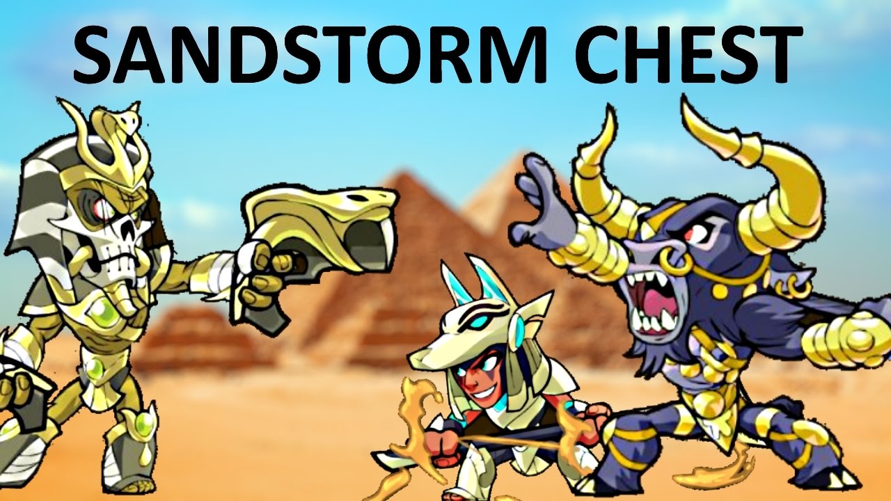 NEW SANDSTORM CHEST! • Platinum Ranked 2v2s • Brawlhalla Gameplay YouTube