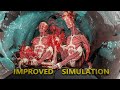 Human bodies vs implosion animation