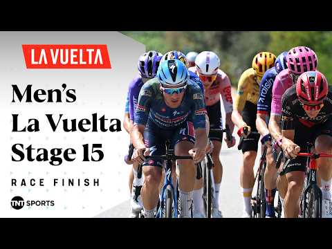 WHAT A SPRINT! 🔥 | 2026 Men's La Vuelta Stage 15 Final KM's | TNT Sports Cycling