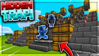 *NEW* HIDDEN FAKE STAIRCASE TRAP... | Minecraft HCF
