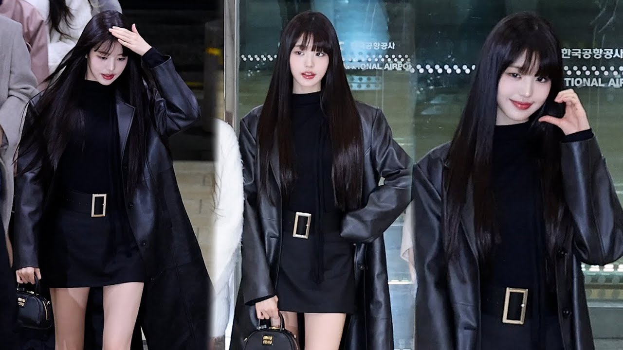 아이브 장원영(IVE WONYOUNG) 출국 직캠 Departure | 김포공항 • 231103