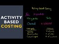 Activity Based Costing (with full-length example)